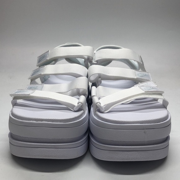 Women’s Nike Icon Classic sandal NA White DH0224-100 USED R mark inside size 9 - Picture 3 of 13